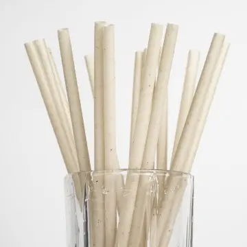 Eco Friendly Individually Wrapped Plant Fiber Straws Bamboo Straws Norway