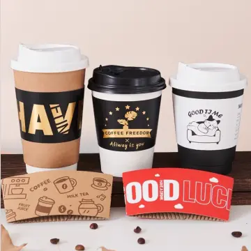 Customized Printed Paper Cup Sleeves Netherlands