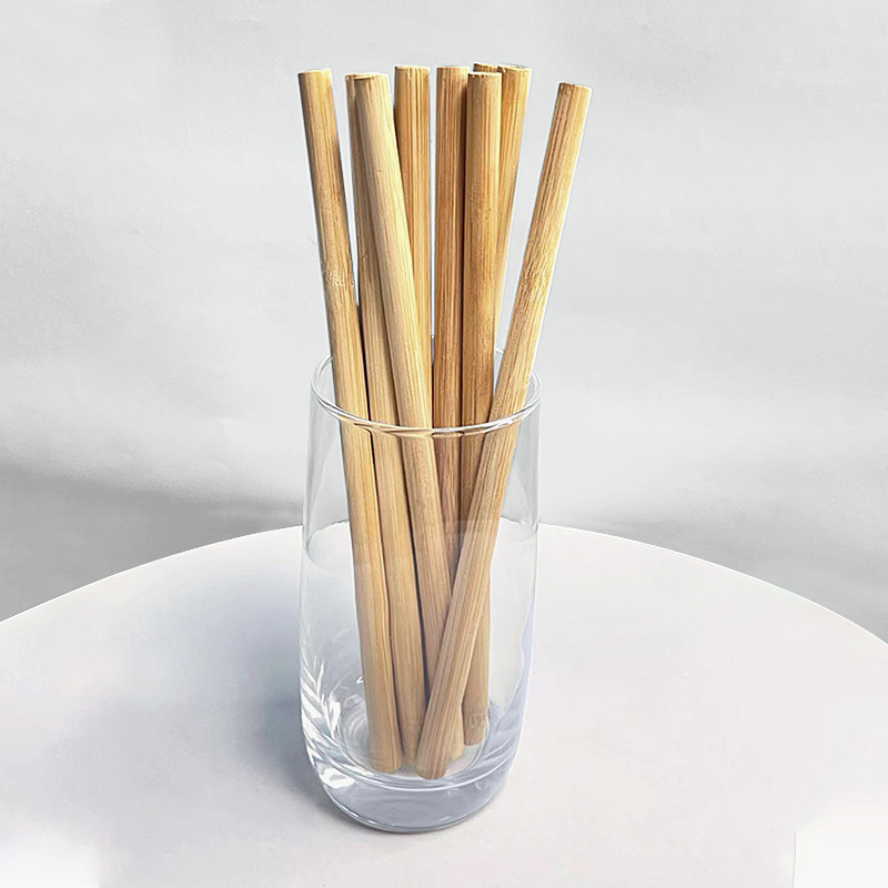 Custom Reusable Compostable Bamboo Straw