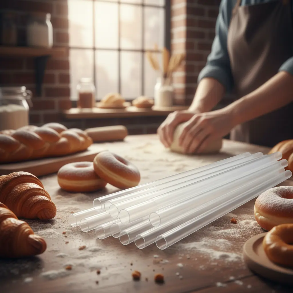 PP Plastic Straw For Bakeries