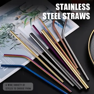 Finland Reusable Custom Drinking Straw Metal Straws Reusable Stainless Steel Straw