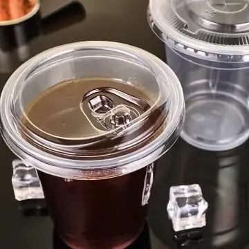 一次冷飲吸塑PET杯蓋…