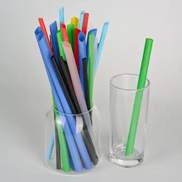 Durable Food-Grade Plastic Straws for Parties Daily Use