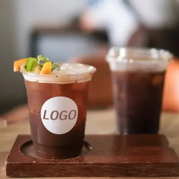 Custom Logo Plastic Blister PET Cup
