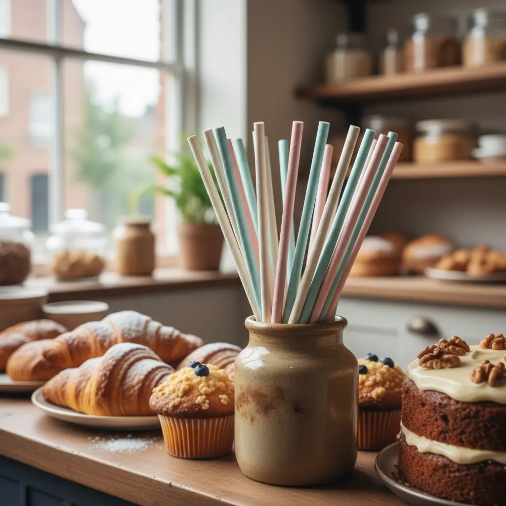 Paper Straws For Bakeries