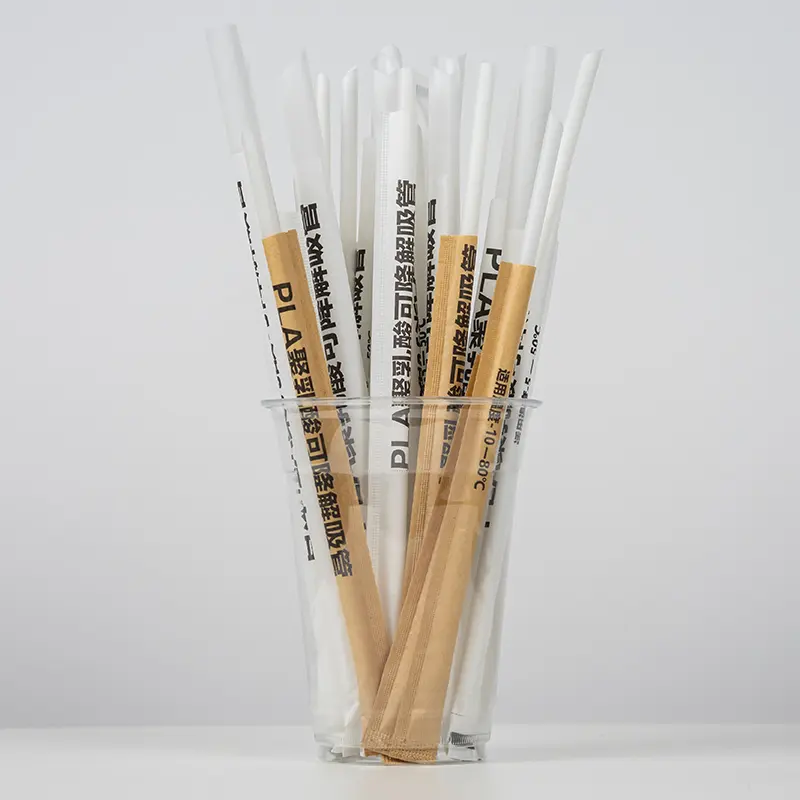 Eco Friendly Biodegradable Disposable Drinking PLA Straw