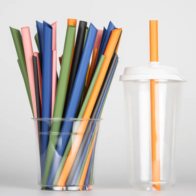 Colorful Drinking Straw Compostable PLA Straw