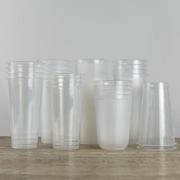 Disposable U-Shaped Cup Custom Logo Bubble Tea PP Cup Netherlands