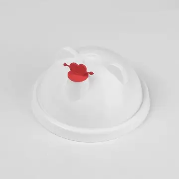 90mm PP Injection Hot Cups With Lids